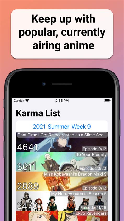 ‎Anime Karma List on the App Store.